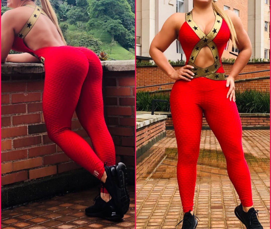 Enterizo Rojo Intenso