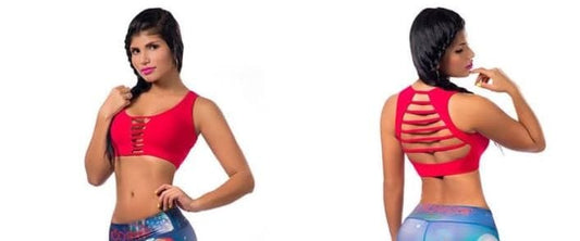 Top espalda corte láser