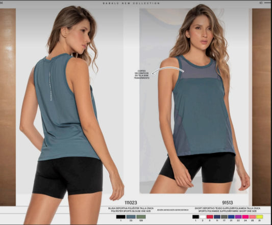 Camisilla BB con semi transparencia