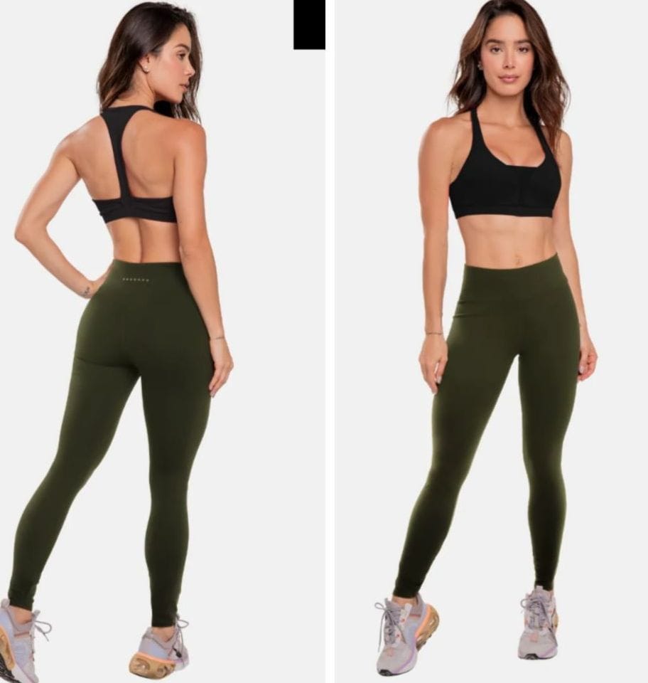 Leggins Supplex Pretina alta