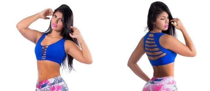 Top espalda corte láser